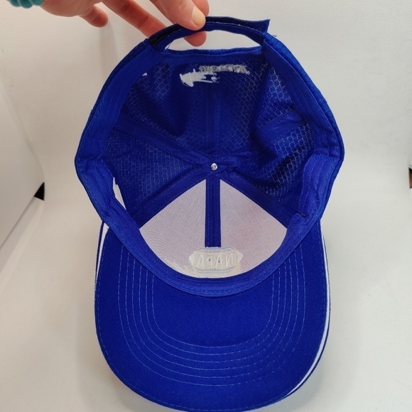 2019 TEAM NAPA RACING, NASCAR CUP & WEST OULTLAWS, INDYCAR NHRA Cap Blue & White - Picture 12 of 12